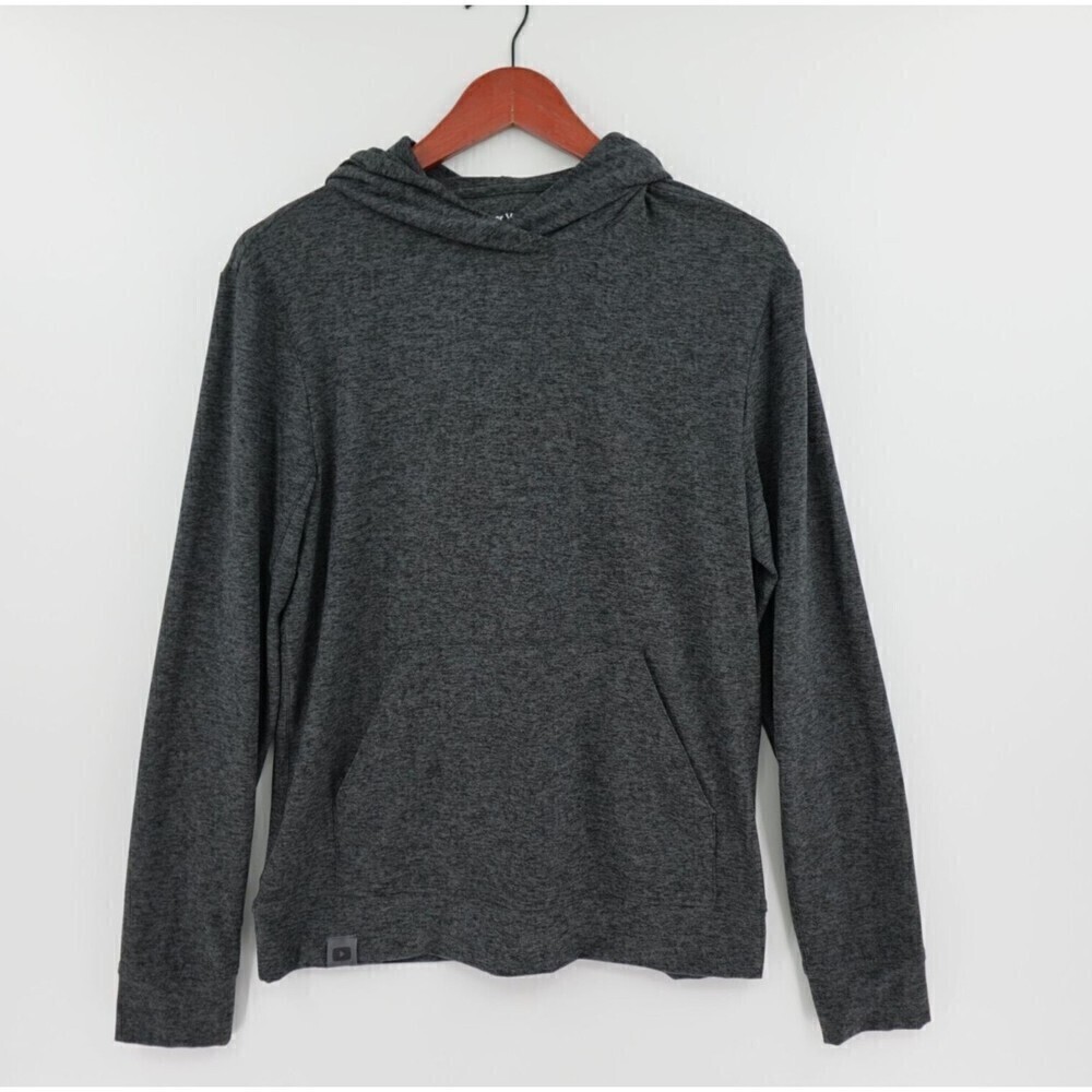 Outdoor Voices Hoodie Mens Small Charcoal Sweatshirt CloudKnit Soft